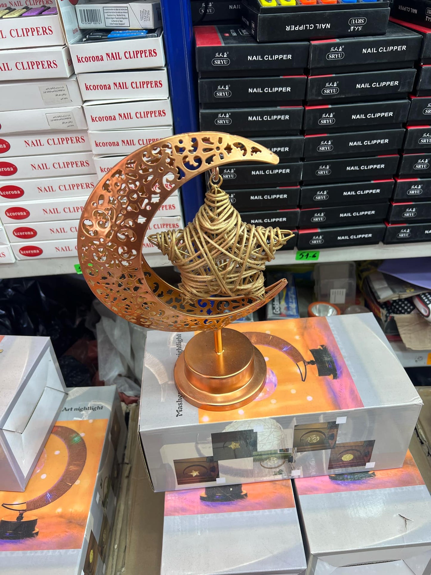 Lampe lunaire LED 🌙⭐