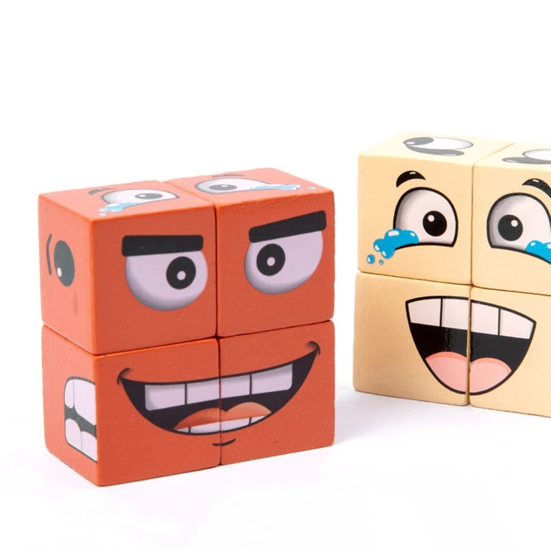 Face Blocks game | لعبة مكعبات الأوجه